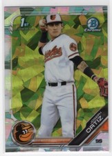 Joseph Ortiz 2019 1st Bowman Chrome Sapphire BDC-23 Orioles
