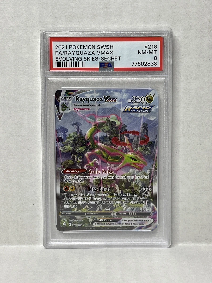 Rayquaza-VMAX (218/203), Busca de Cards