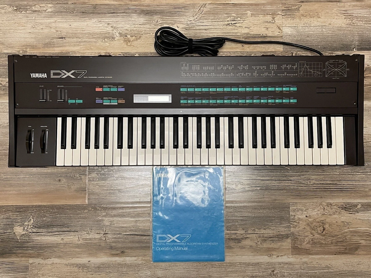 Yamaha DX7 FM Synth MK1 Excellent Condition In USA Ready To Ship Fully  Functionl