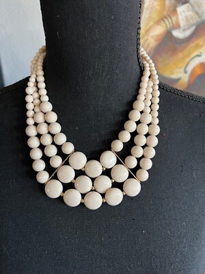 Make an Offer! Elegant Beaded Multi-Strand Necklace - Adjustable, Clasp Closure,