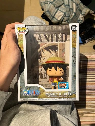Funko Pop! One Piece Monkey D. Luffy Poster NYCC 2023 Official Con Sticker