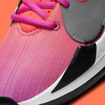 Nike Zoom Freak 2 BASKETBALL Crimson Black Fire Pink DB4689 600