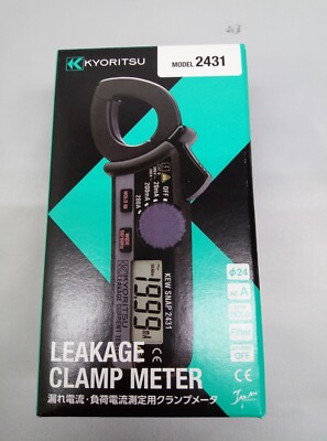 KYORITSU Model 2431 Clamp Meter for Leakage Current/Load Current Measurement
