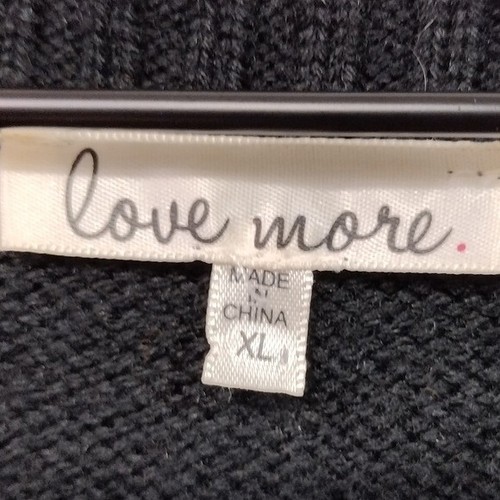 Love More Santa Unicorn Ugly Christmas Sweater Girls XL Multicolor Holiday - Picture 7 of 8