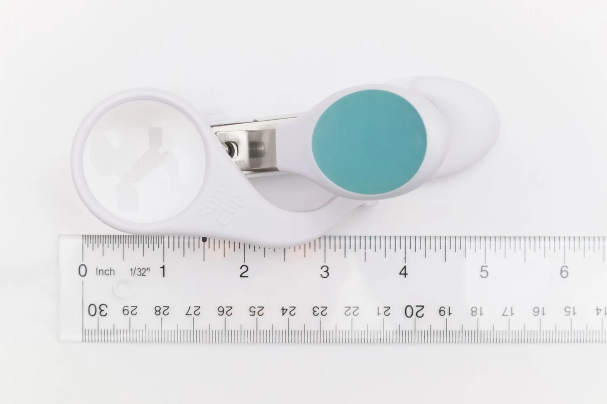Large Sure Clip Nail Clipper Built In Magnifier Light Toenail