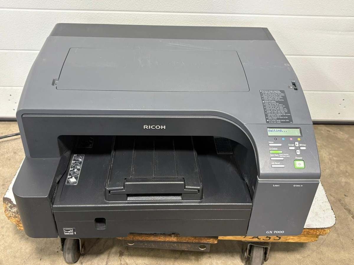 Ricoh Aficio GX 7000 Sublimation Printer | eBay