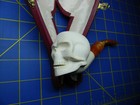 Meerschaum Skull Pipe Unused with Case — photo 7