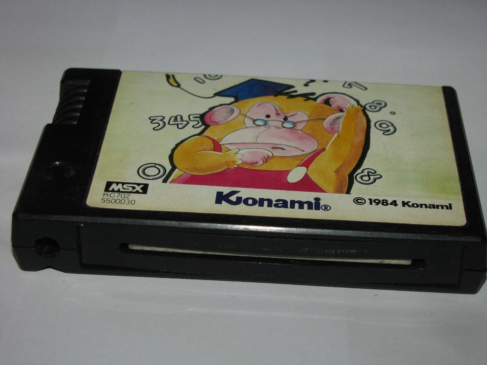 Monkey Academy Monta-kun no Ichi-ni-sansuu Konami MSX 1 Japan import US Seller - Image 4 of 4