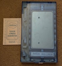 Vintage Sunbeam Curler Console Hairsetter 62-8G w/Mirror Clips Rollers