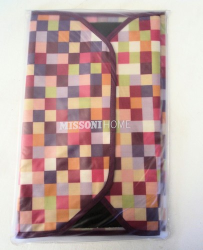 MISSONI HOME BRAND PACK TWO WAXED PLACEMATS + EDGED NAPKINS COTTON MYRANDA 100 - Picture 5 of 5