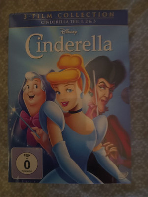 3 DVD-Box Cinderella  Trilogie 1 + 2 + 3 Walt Disney  NEU & OVP