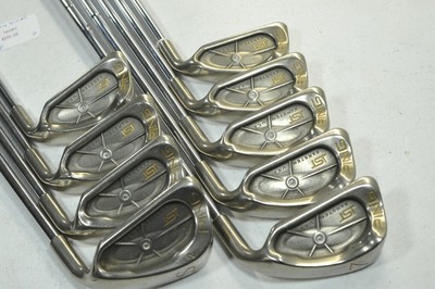 Ping ISI Nickel 3-W,SW Iron Set Right Stiff Flex Steel # 182089