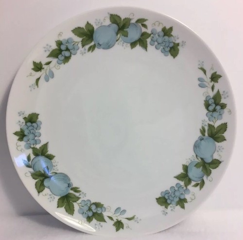 Noritake Blue Orchard 4 Dessert B&B Plates 6695 Cook n Serve 61/4" 1965 Japan. - Picture 7 of 7