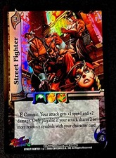 UFS Street Fighter #SF1P 11/12 Foil Promo Universal Fighting Street Fighter