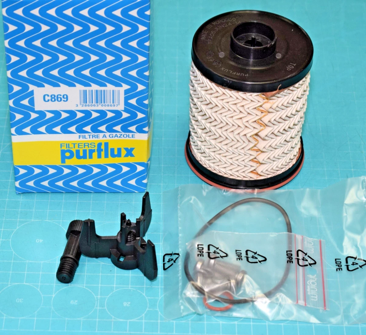 Filtre à Carburant PURFLUX C533A Neuf - Compatible Nombreuses Marques Voitures