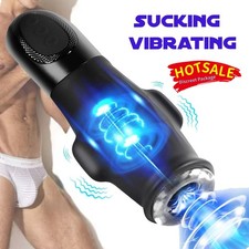 Automatic Male Masturbaters HandsFree Sucking Mastubator Cup Sex Toys for Men