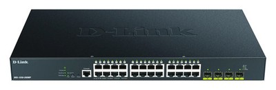 D-Link DGS-1250-28XMP 28-Port Gigabit PoE+ Switch Managed 24xRJ45 4xSFP+