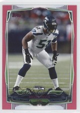 2014 Topps BCA Pink 109/499 Bruce Irvin #256 2d7