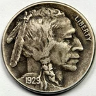 1929-S BUFFALO NICKEL. BEAUTIFUL EXTRA FINE XF+ EARLY CIRCULATED COIN!