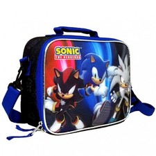 Sonic the Hedgehog Shadow.Sonic.Silver Insulated Lunch Bag Tote, New