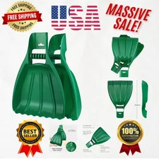 Oversized Leaf Scoops - Comfortable Hand Rake for Effortless Leaf Collection