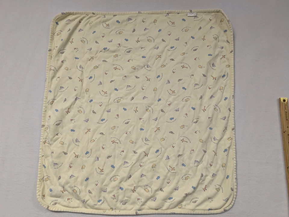 Carters John Lennon Baby Blanket Sharing All the World Reversible - Image 3 of 4