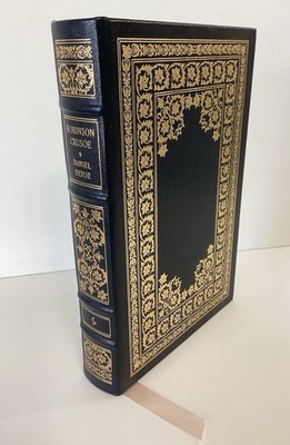 Robinson Crusoe Daniel Defoe Easton Press Collector's Edition Leatherbound Book