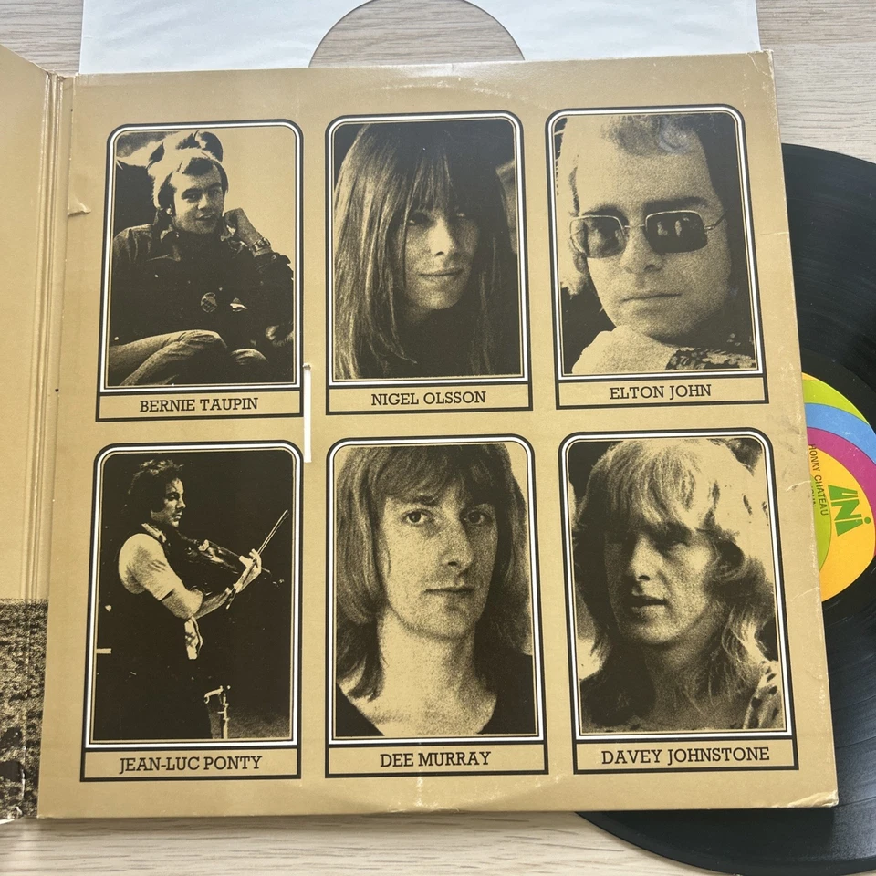 ELTON JOHN "Honky Chateau LP Original 1972 UNI First Pressing Vinyl LP Record - Image 4 of 4