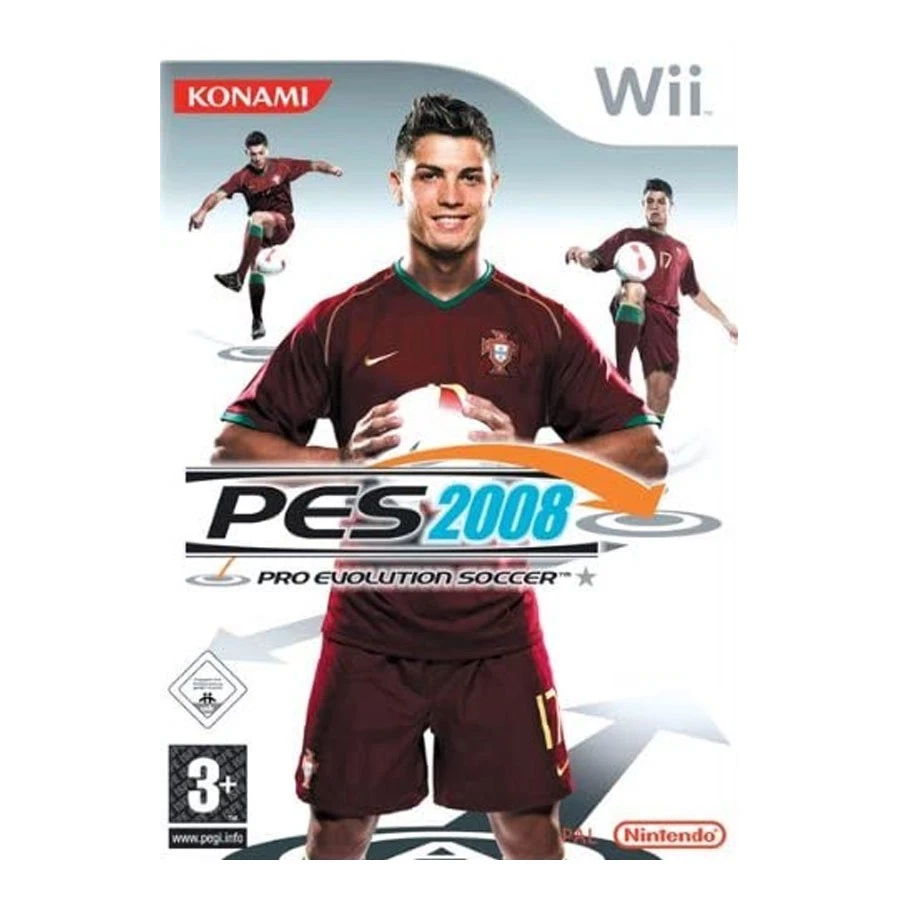 PES 2008 Pro Evolution Soccer Ronaldo Konami - Juego Wii Nintendo PAL - 2T, foto 1 de 3