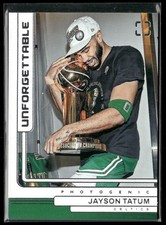 2024-25 Panini Photogenic #2 Jayson Tatum Unforgettable