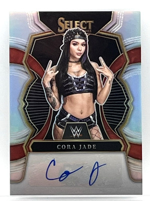 CORA JADE - 2023 PANINI WWE SELECT SIGNATURES PRIZM AUTOGRAPH