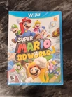 Super Mario 3D World (Nintendo Wii U, 2013) CIB Complete in Box