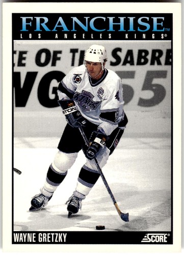 Wayne Gretzky #426 1992 Score card