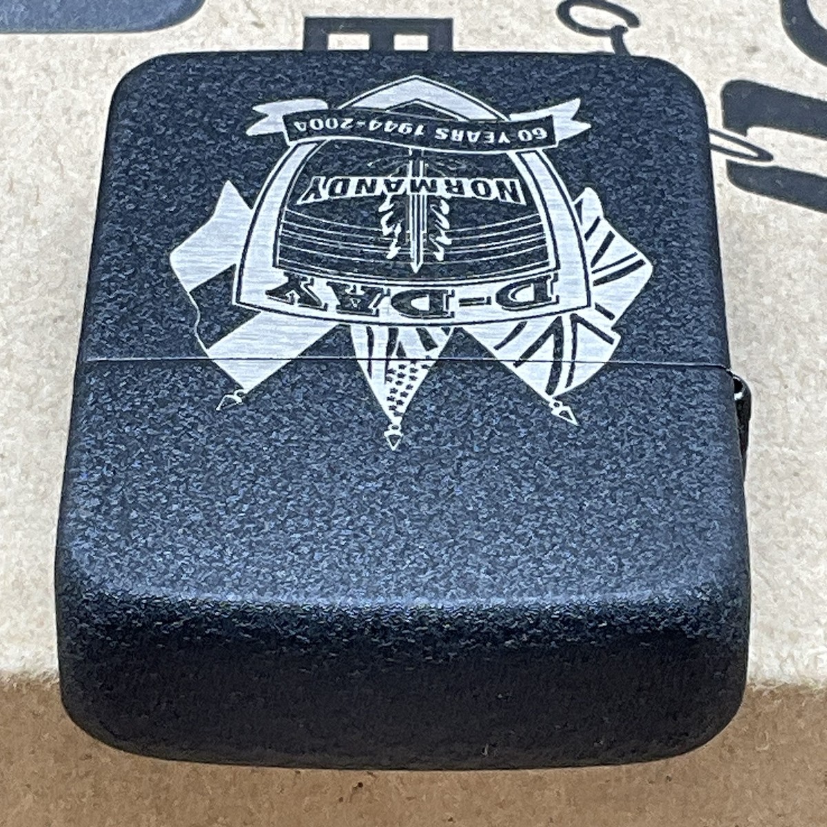 Original Sands Of Normandy Zippo D-Day 60th Anniversary Original Sands Of Normandy Zippo D-Day 60th Anniversary
