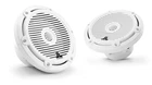 JL AUDIO M3-650X-C-Gw 93511 Marine 6.5" Coaxial Speakers White Classic Grilles
