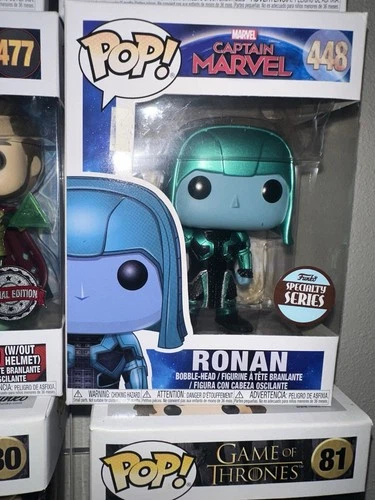 Funko Pop! Vinyl Marvel Ronan Captain Marvel Specialty Series Figure #448