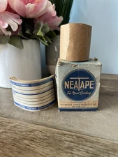 1950s NaeTape Packing Sealing Tape & Parcel Post Labels - Original box Dispenser