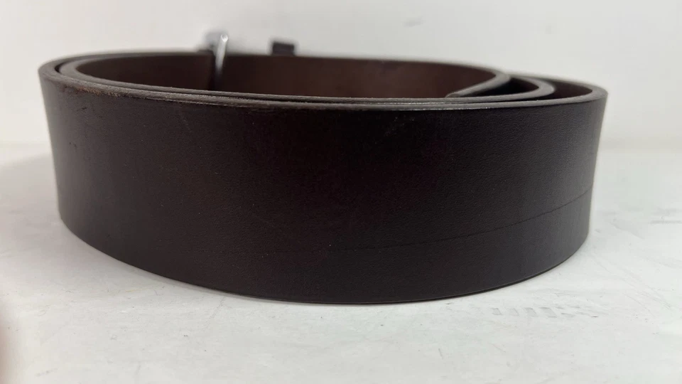 Cinturón de cuero marrón Boston 6505 aplicación de la ley talla 44 Foto 2 de 4