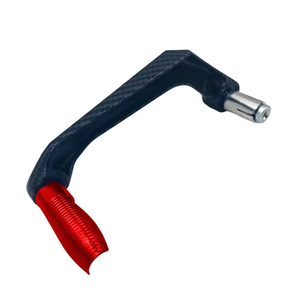 Para Leva Freno Frizione Moto In Alluminio Cubicato Effetto Carbonio - Immagine 3 di 4
