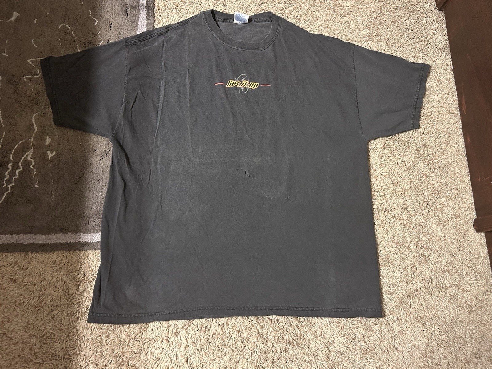 Vintage Y2K Hanes Sobe Adrenaline Rush Sports Drink Distressed T-Shirt Sz 2XL