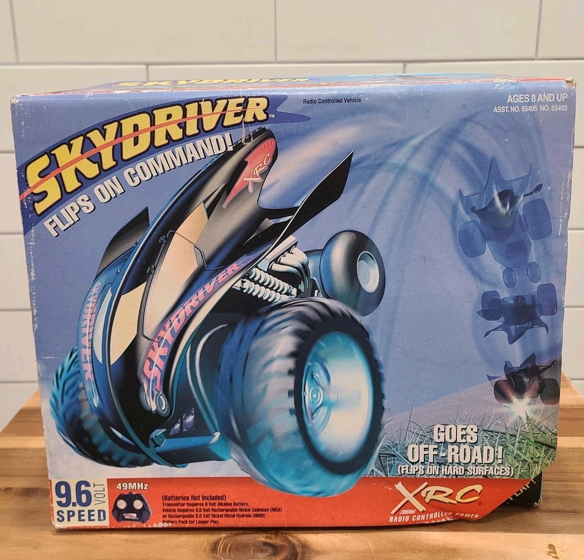 Vintage XRC Skydriver RC Car Box & Remote Kenner Tonka Hasbro 1997
