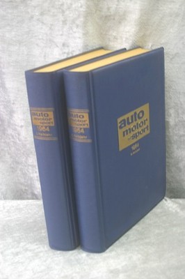 AMS Auto Motor Sport Jahrgang 1964 (X) alle Hefte 1-26 als Buch gebunden