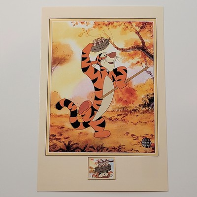 Vtg Uncirculated Walt Disney Studios Winnie Pooh Tiggerific Tigger Postcard PA