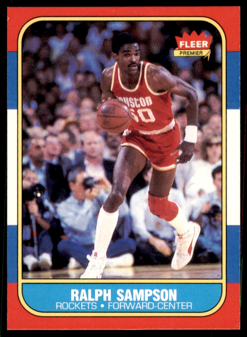 1986-87 Fleer Set Break Ralph Sampson Rookie #97 NM-MT or BETTER