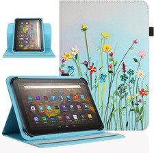 Universal 10 10.1 Inch Android Tablet Case,360 Degree Rotatable Kickstand Multip