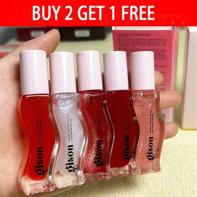 Gisou Honey Infused Lip Oil Hydrating Lip Plumper Gloss Oil Moisturizing Lip