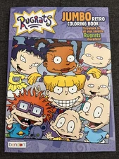 Bendon - Rugrats Jumbo Retro Coloring Book | 80 Pages of Nostalgic Fun