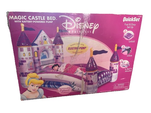 Disney Princess Inflatable Castle Bed (PUMP NOT INCLUDED )