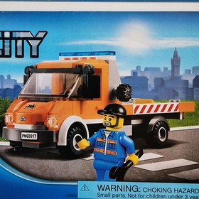 Lego CITY 60017 Flatbed Truck INSTRUCTION MANUALS 1 & 2 ONLY Booklets No Bricks