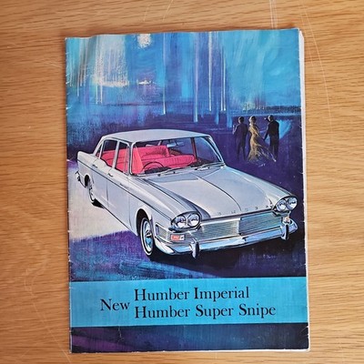 Humber Super Snipe Series V & Imperial 1964-65 UK Market Sales Brochure